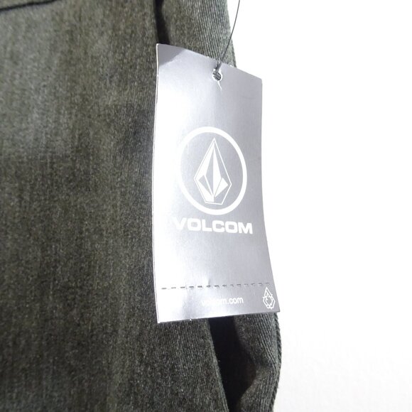 Volcom Shorts Men's 29 Vmonty Stretch Charcoal Gray NWT - Picture 3 of 9